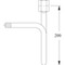 Pressure gauge siphon pipe Type 1352 steel internal/external thread